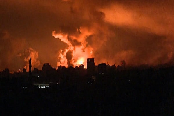 Ground battles rage in Gaza after Israel escalates bombing, cuts communications