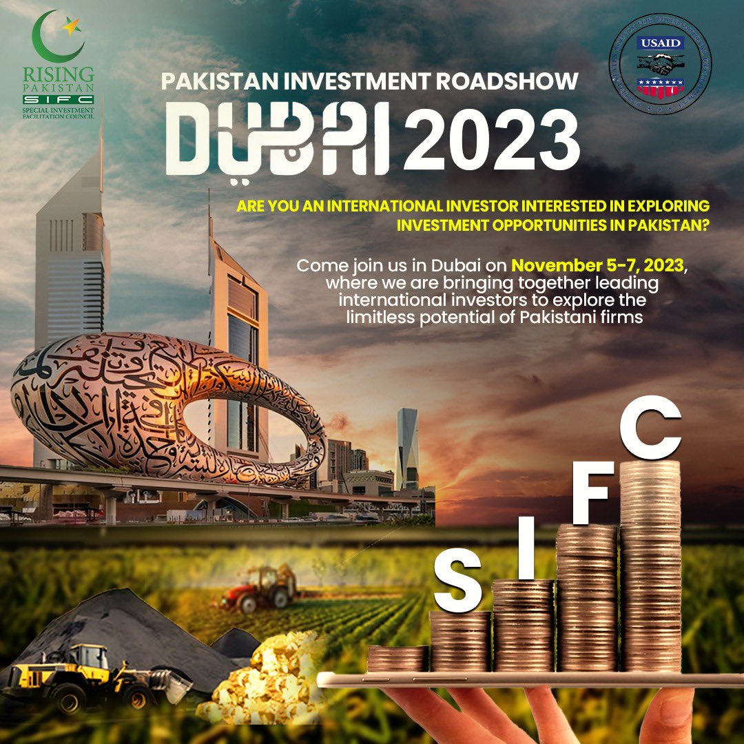 F GFPqKakAAgLl3 Pakistan Investment Roadshow in Dubai Showcases Lucrative Opportunities for Global Investors