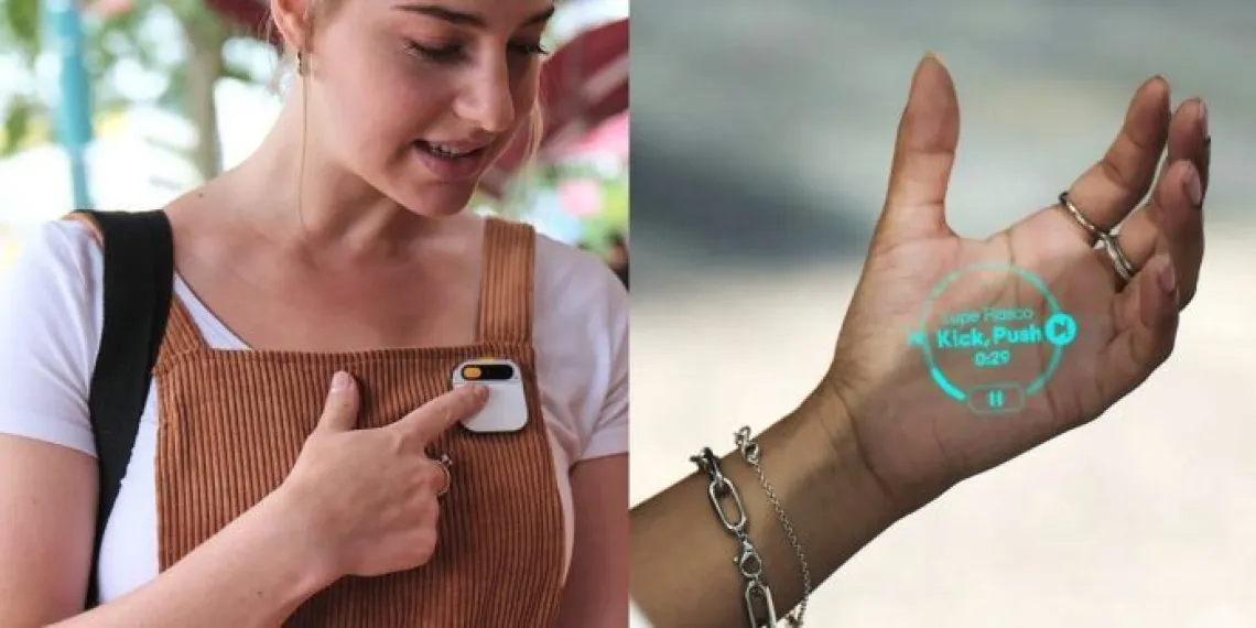 Humane Ai Pin Humane AI Unveils Revolutionary $699 Lapel Pin, Aiming to Replace Smartphones