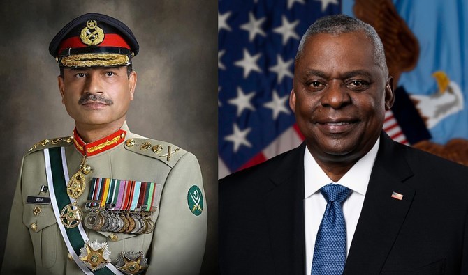 4138896 405731028 Pakistani and US Generals Discuss Regional Security