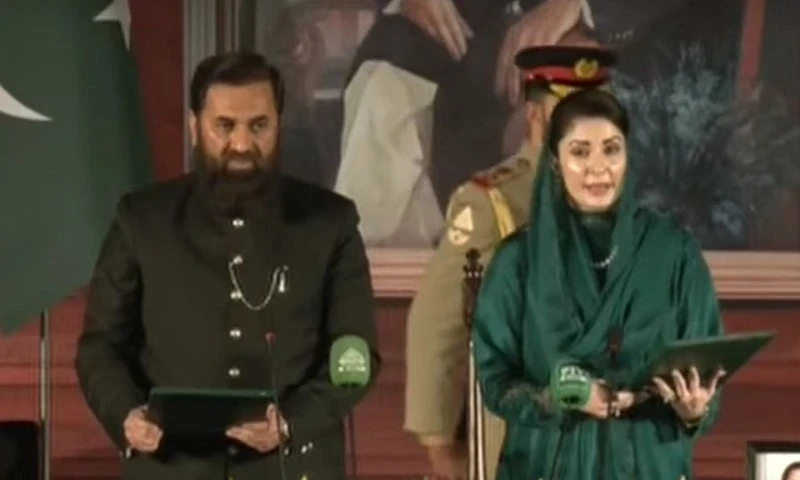 Maryam Nawaz Sworn in as First Female Chief Minister of Punjab