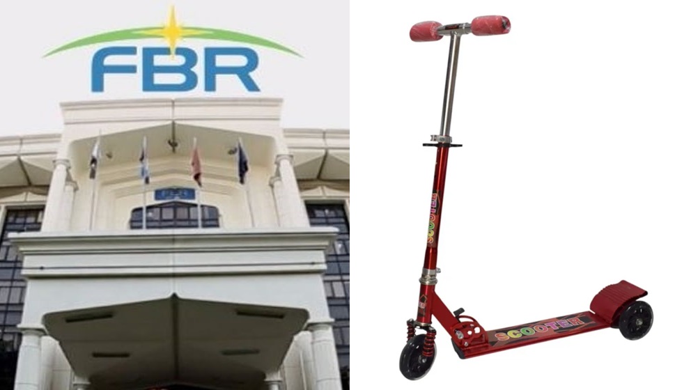 FBR 1 1 FBR Imposes 20% Customs Duty on Chinese Children's Scooty Imports