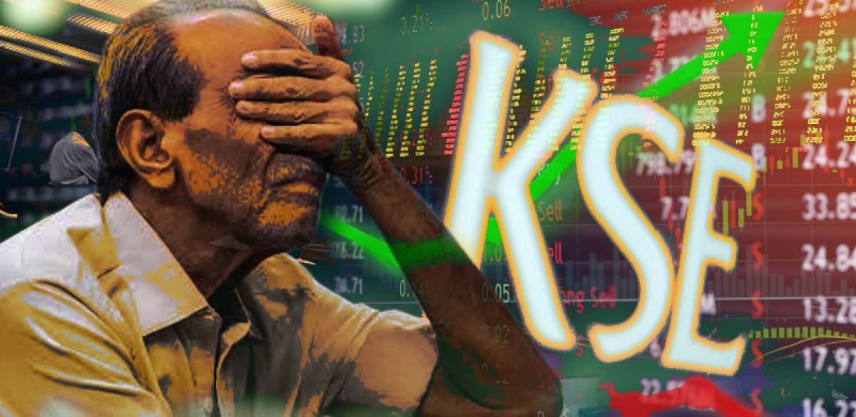 economic KSE-100 Plummets Amid Political Uncertainty