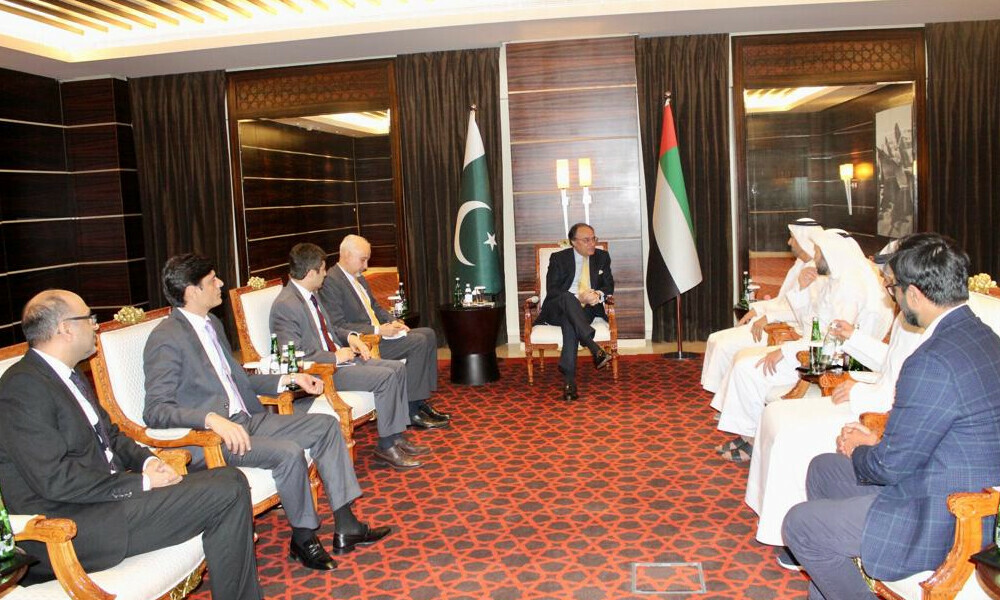 221622519e87139 Finance Minister Urges UAE Businesses to Invest in Pakistan, Highlights Competitive Advantages