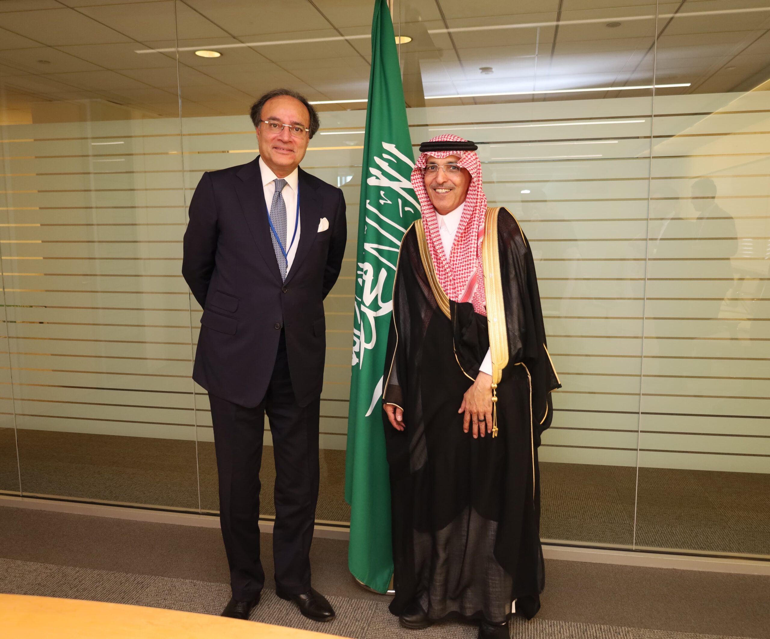 WhatsApp Image 2024 04 17 at 12.05.50 PM scaled 1 Pakistan's Finance Minister Meets Saudi Counterpart for Economic Cooperation Talks
