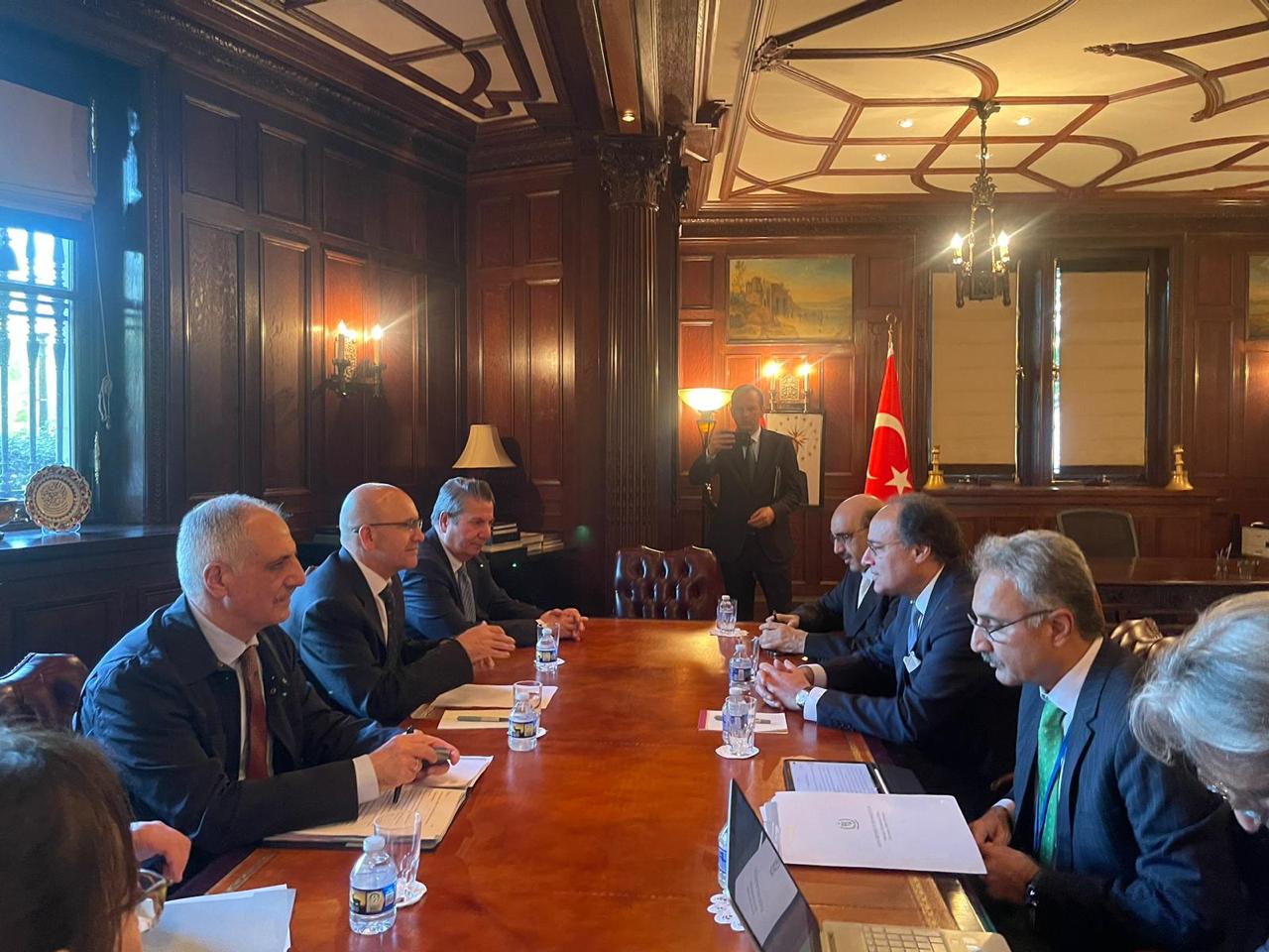 WhatsApp Image 2024 04 17 at 12.15.51 PM Pakistan's Finance Minister Enhances Cooperation with Turkey's Treasury and Finance Minister