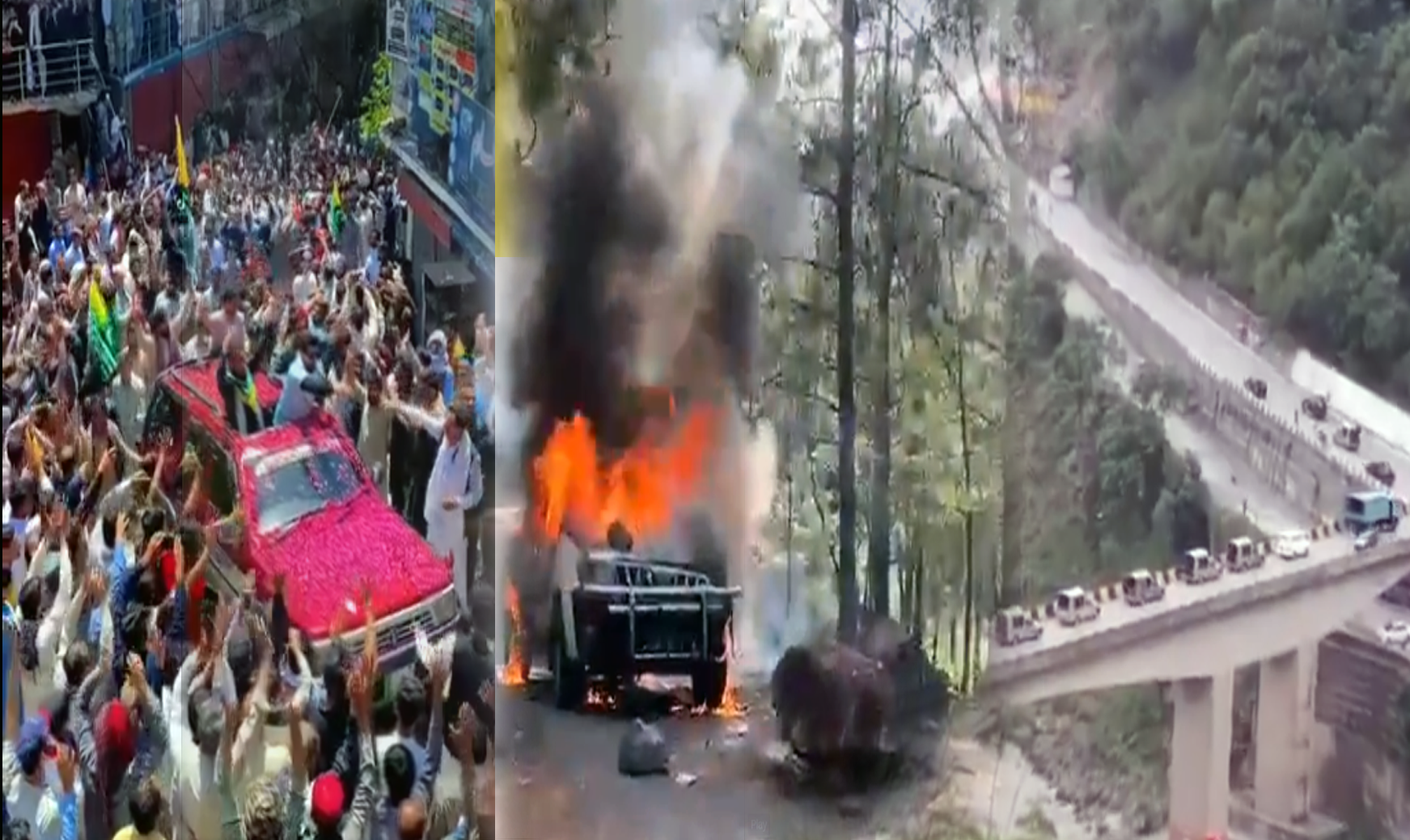 pay AAC-Led Long March Heads to Muzaffarabad Amidst Violent Clashes in AJK