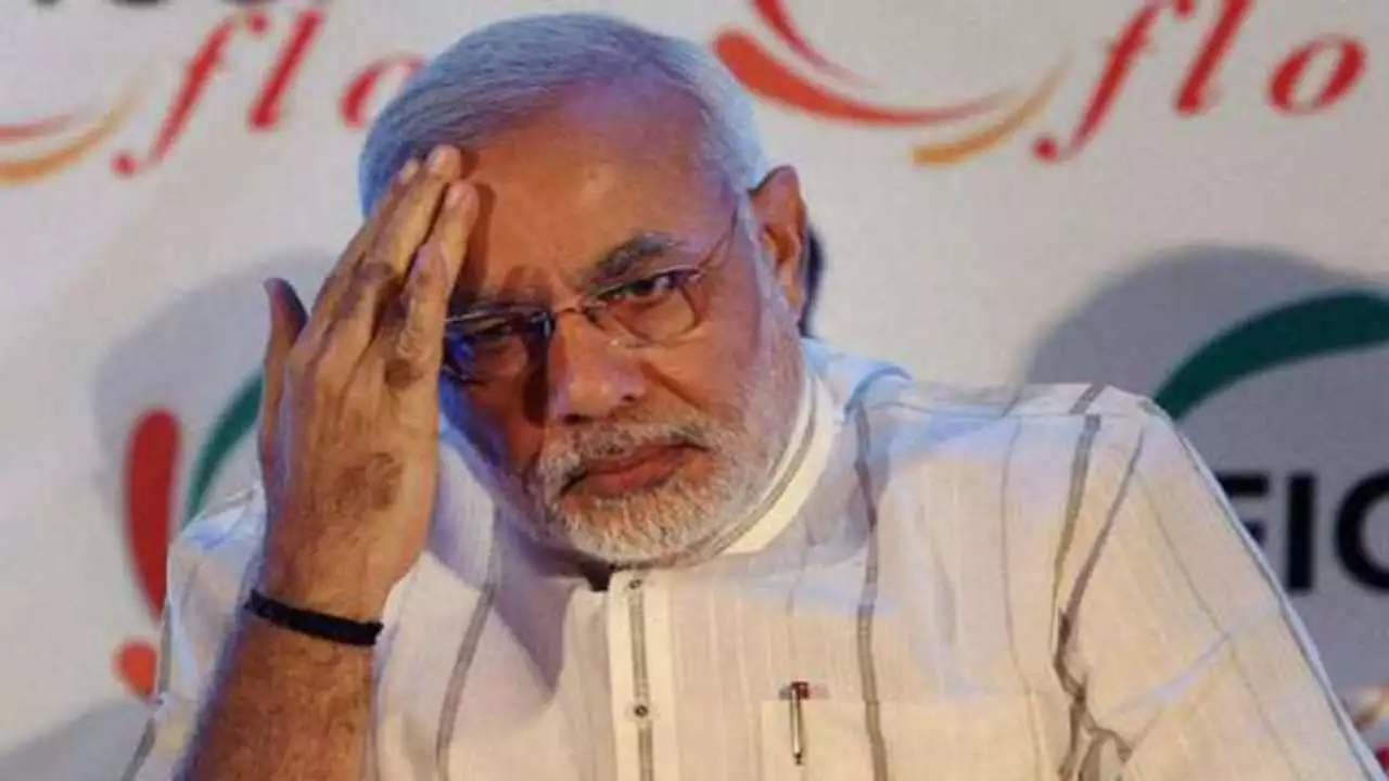 64019578 BJP's Loss of Parliamentary Majority, Narendra Modi Meets Allies