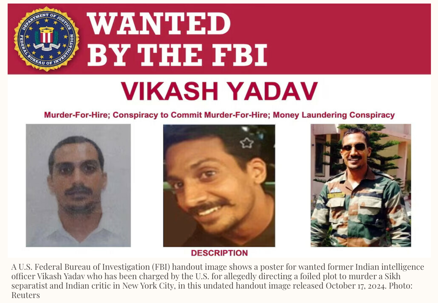 Indian Ex-Official vikash yadav